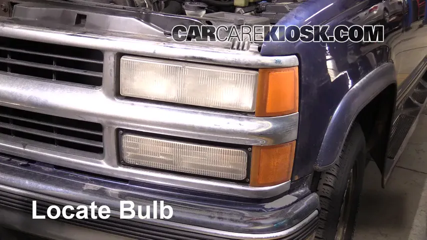 1997 Chevrolet Tahoe 5.7L V8 Lights Daytime Running Light (replace bulb)